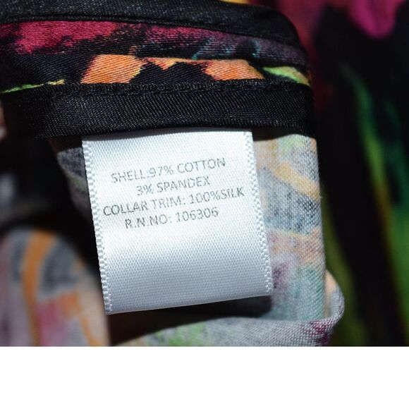 Berek Womens Sz S Colorful Cropped Jacket Retro 70s 80s Art-to-Wear - Picture 5 of 8